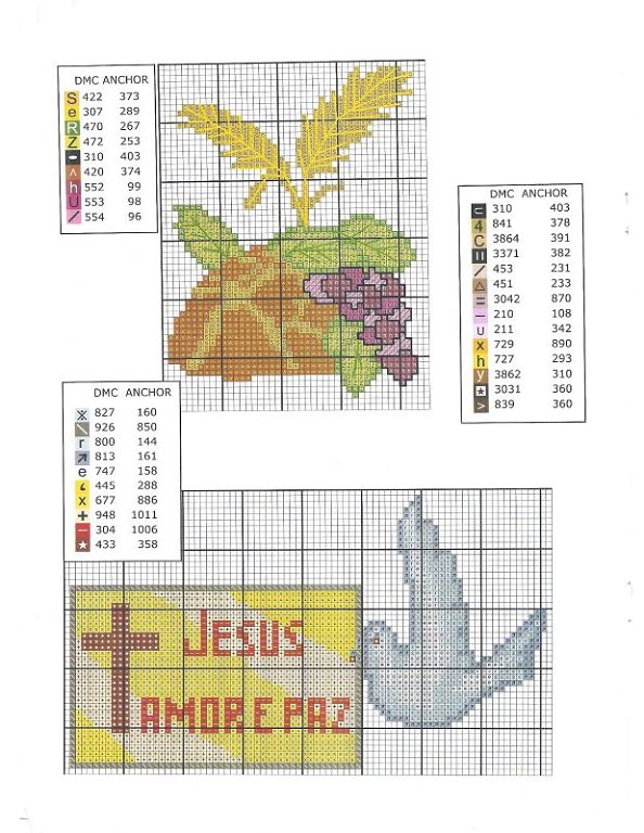 Imagenes de patrones de punto de cruz para bautizo - Imagui
