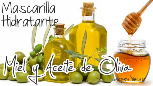 Mascarilla Hidratante de Miel y Aceite de Oliva